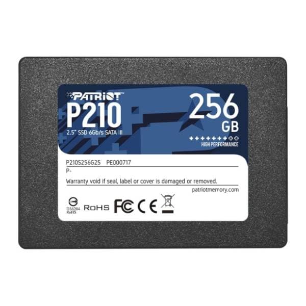PATRIOT SSD 256GB P210S256G25 0