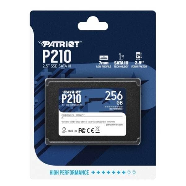 PATRIOT SSD 256GB P210S256G25 3