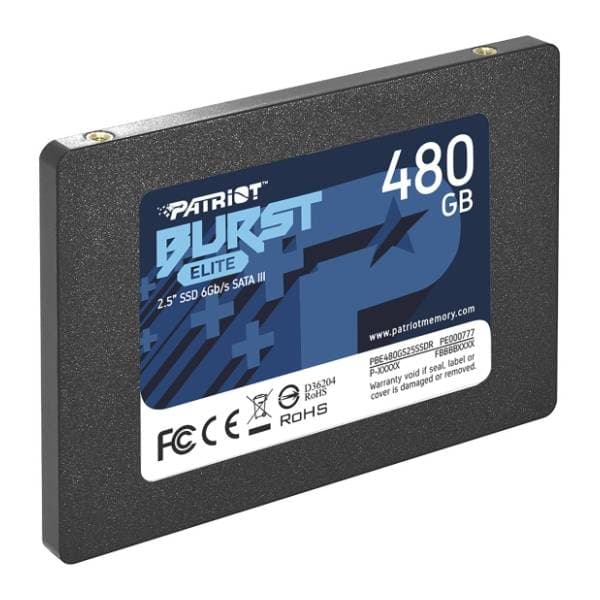 PATRIOT SSD 480GB PBE480GS25SSDR 2
