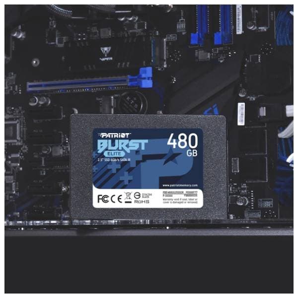 PATRIOT SSD 480GB PBE480GS25SSDR 5