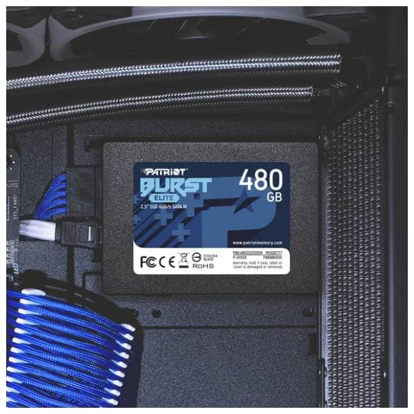 PATRIOT SSD 480GB PBE480GS25SSDR 4