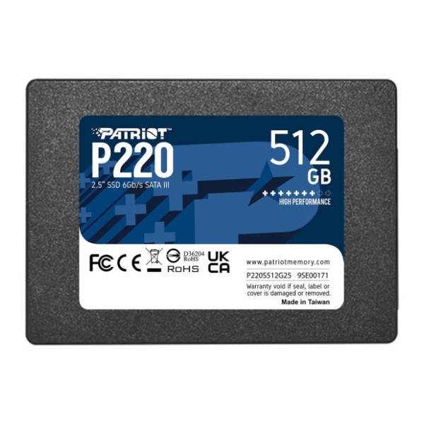 PATRIOT SSD 512GB P220S512G25 0