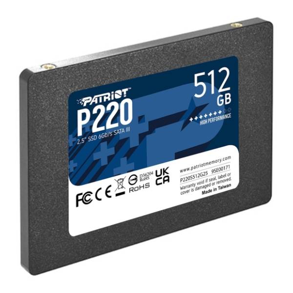 PATRIOT SSD 512GB P220S512G25 1