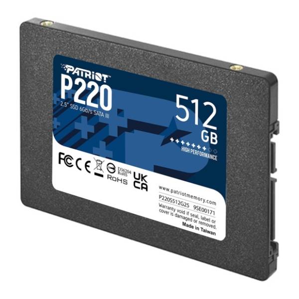 PATRIOT SSD 512GB P220S512G25 2