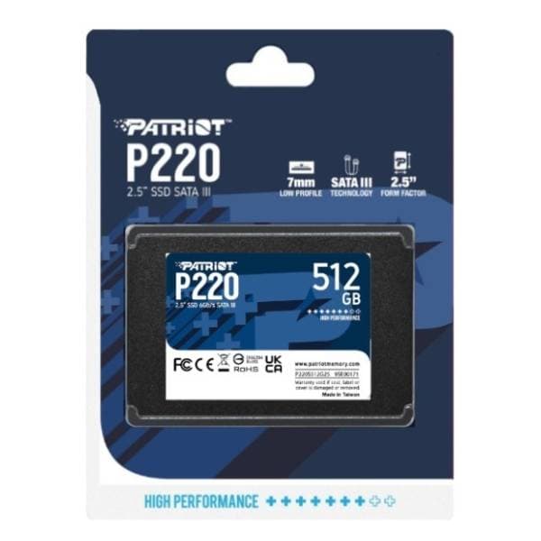 PATRIOT SSD 512GB P220S512G25 3