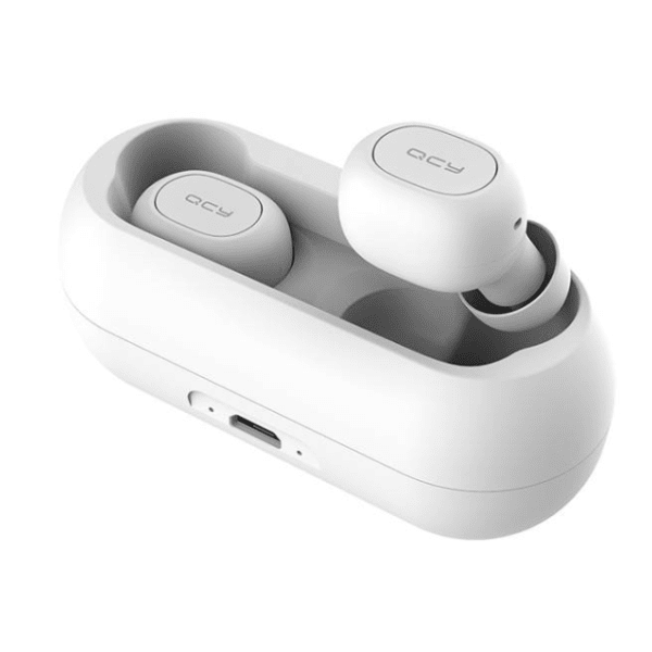 QCY slušalice T1C bele 1