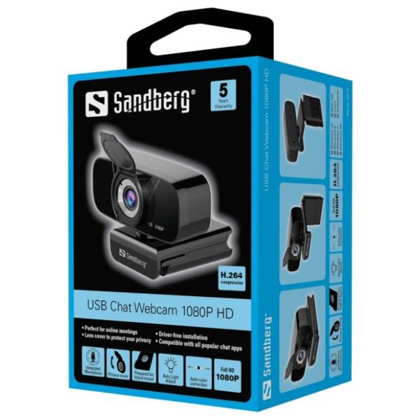 SANDBERG web kamera Chat HD 134-15 3