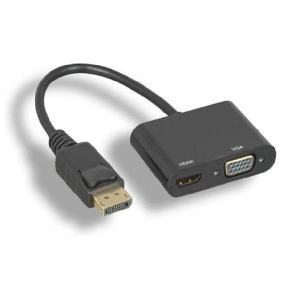 FAST ASIA konverter DisplayPort (m) na HDMI/VGA (ž/ž) 0