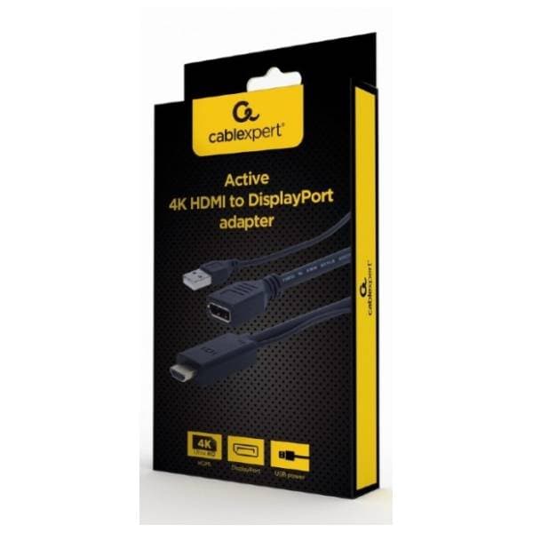 GEMBIRD konverter HDMI (m) na USB (m) / DisplayPort (ž) 2