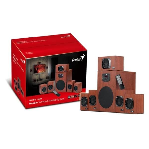 GENIUS zvučnici za kompjuter SW-HF5.1 4600 v2 3