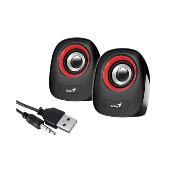 GENIUS zvučnici za kompjuter SP-Q160 crveni 1