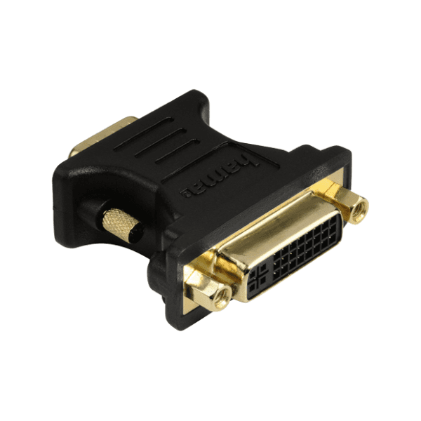 HAMA konverter VGA (m) na DVI (ž) crni 0