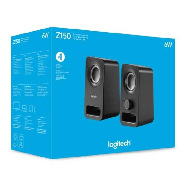 LOGITECH zvučnici za kompjuter Z150 2.0 crni 6