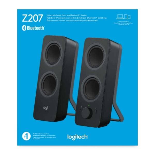 LOGITECH zvučnici za kompjuter Z207 crni 5