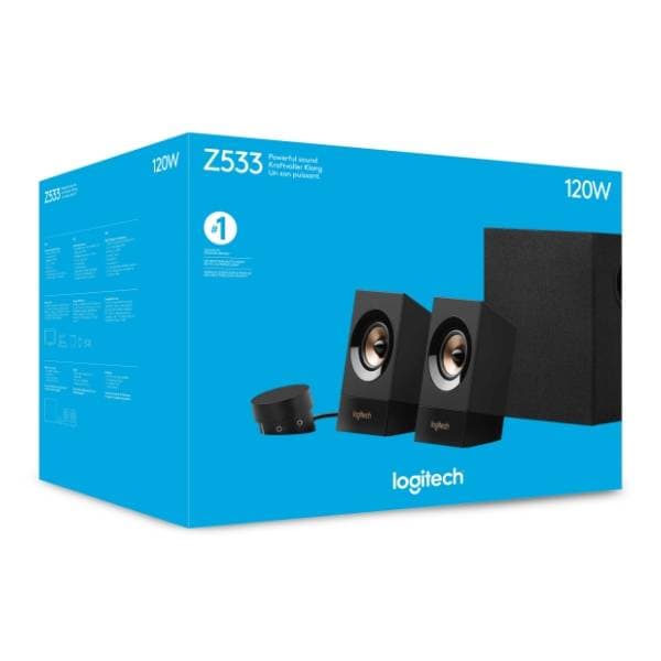 LOGITECH zvučnici za kompjuter Z533 2.1 7