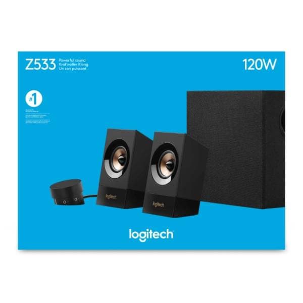 LOGITECH zvučnici za kompjuter Z533 2.1 8