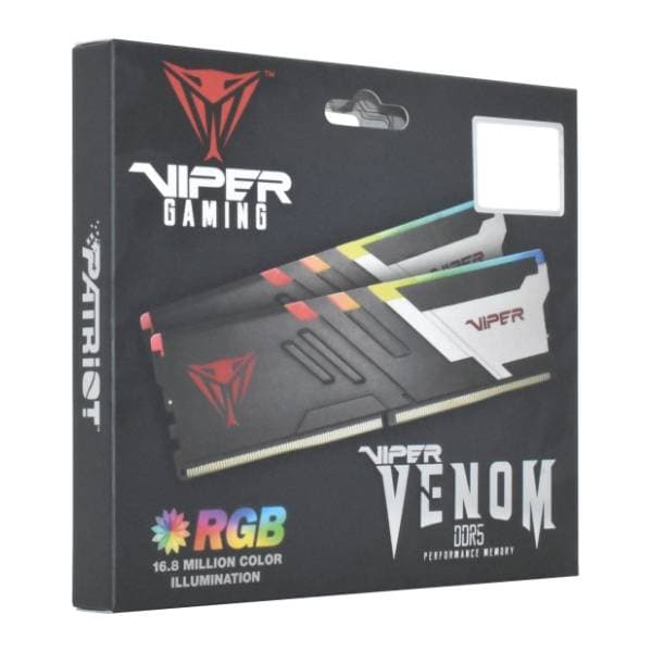 PATRIOT VIPER 32GB (2 x 16GB) DDR5 5600MHz PVV532G560C36K 11
