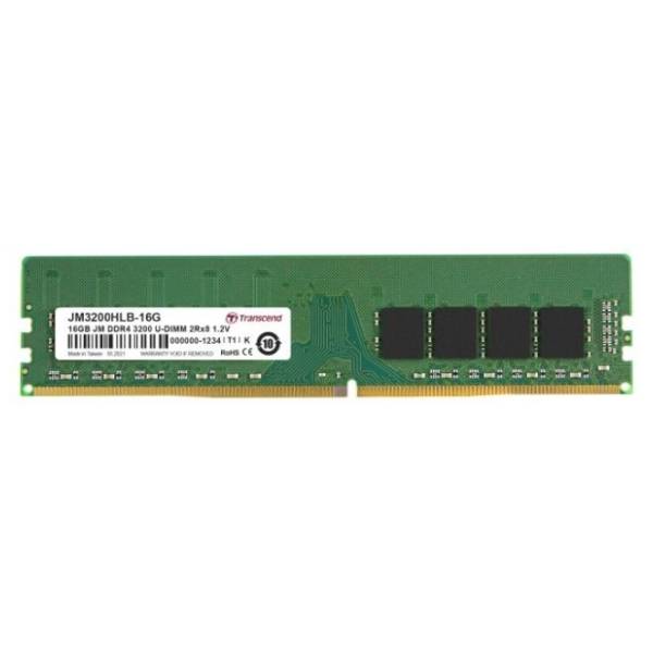 TRANSCEND 16GB DDR4 3200MHz JM3200HLB-16G 0
