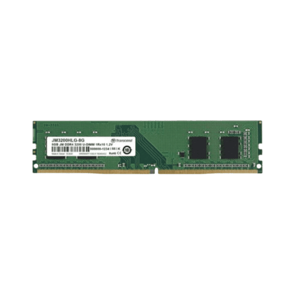 TRANSCEND 8GB DDR4 3200MHz JM3200HLG-8G 0