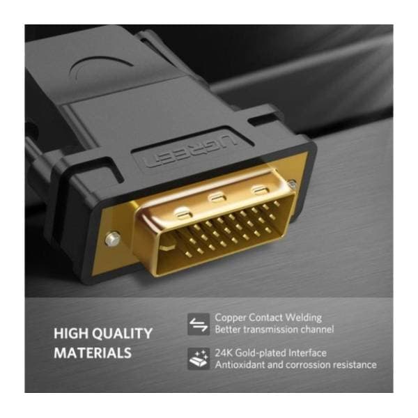 UGREEN konverter DVI (m) na HDMI (ž) 3