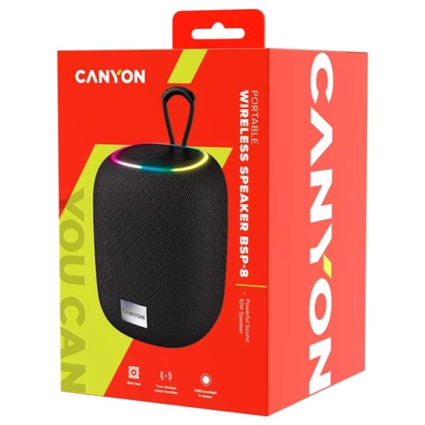 CANYON bluetooth zvučnik BSP-8 crni 3