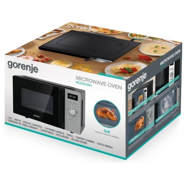 GORENJE mikrotalasna rerna MO20A4XH 6