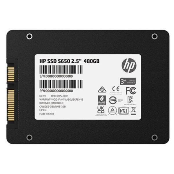 HP SSD 480GB 345M9AA 2