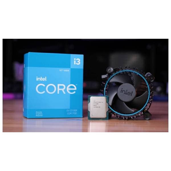 INTEL Core i3-12100F 4-Core 3.30GHz (4.30GHz) procesor 3