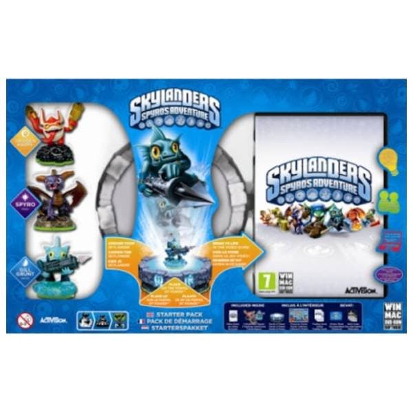 PC Skylanders Starter Pack (Game + Portal of Power + 3 figure 0