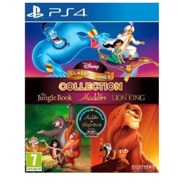 PS4 Disney Classic Games Collection - The Jungle Book, Aladdin, The Lion King 0