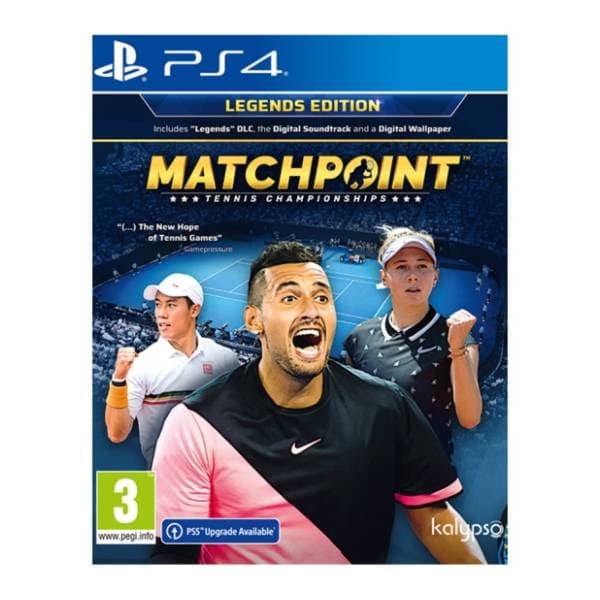 PS4 Matchpoint: Tennis Championships - Legends Edition 0