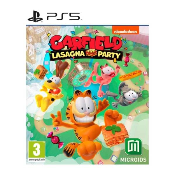 PS5 Garfield Lasagna Party 0