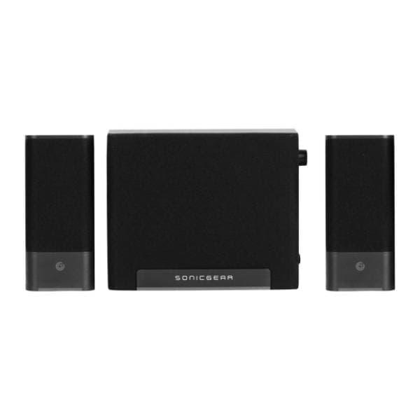 SonicGear zvučnici za kompjuter Space 3 Maroon crni 0