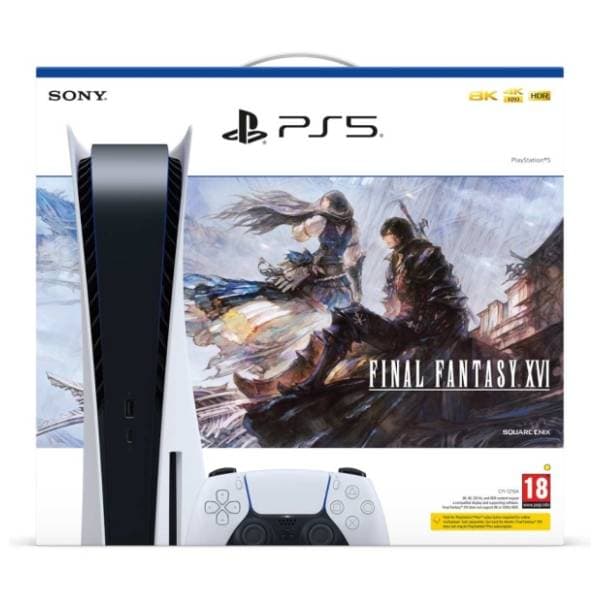 SONY PlayStation PS5 825GB + Final Fantasy XVI 0