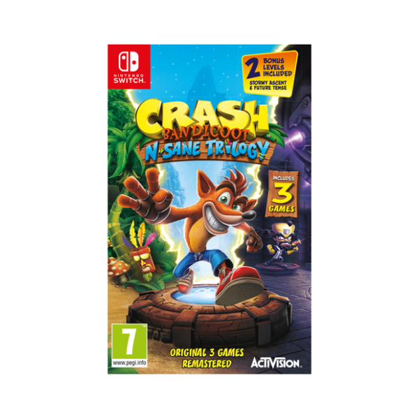 SWITCH Crash Bandicoot N. Sane Trilogy 0