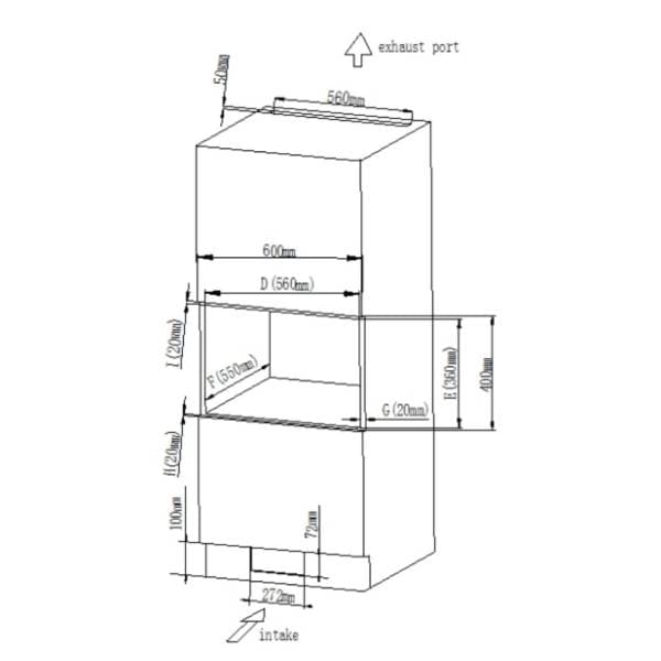 VOX ugradna mikrotalasna IMWH-GD203 B 1