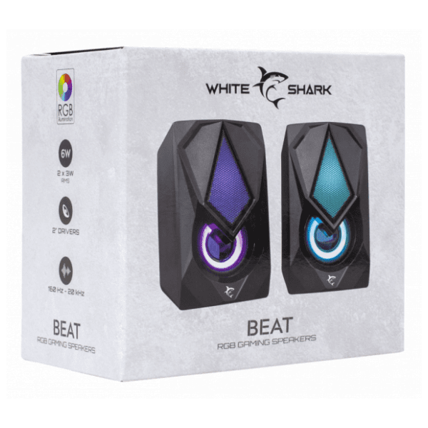 WHITE SHARK zvučnici za kompjuter GSP 619 Beat 6