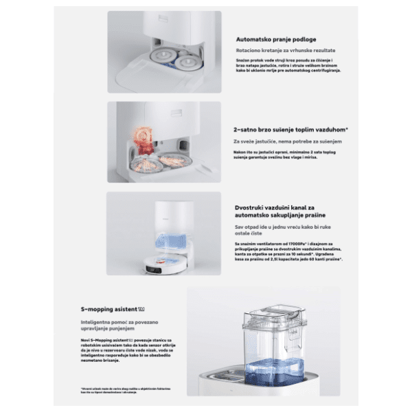 XIAOMI Mi robot usisivač X10+ EU 14