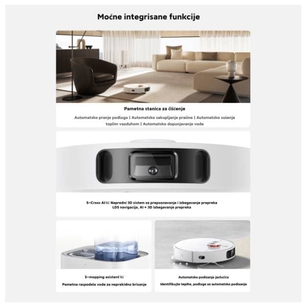 XIAOMI Mi robot usisivač X10+ EU 18
