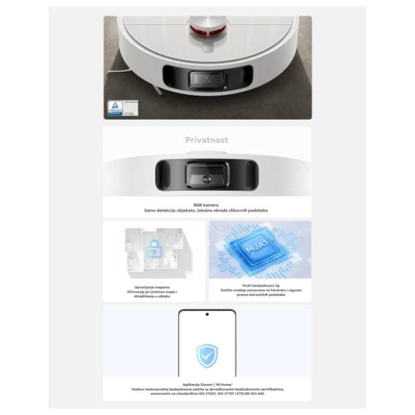 XIAOMI Mi robot usisivač X10+ EU 20