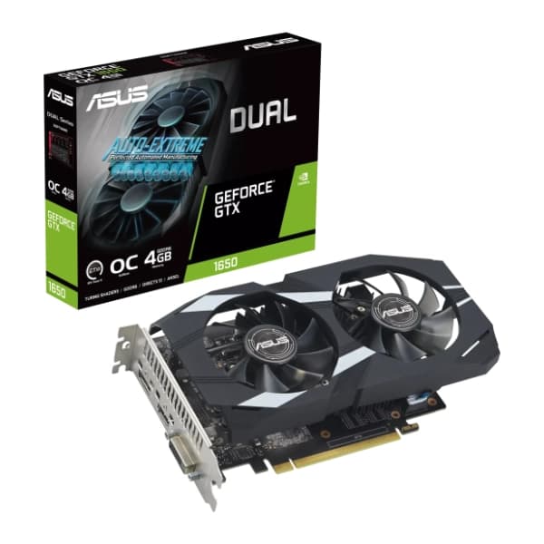 ASUS nVidia GeForce GTX 1650 DUAL OC Edition EVO 4GB GDDR6 128-bit grafička kartica 0
