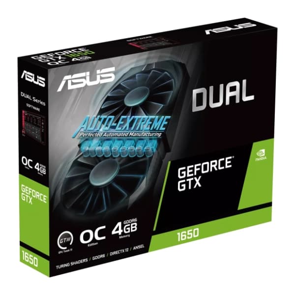 ASUS nVidia GeForce GTX 1650 DUAL OC Edition EVO 4GB GDDR6 128-bit grafička kartica 8