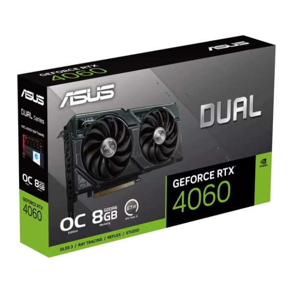 ASUS nVidia GeForce RTX 4060 DUAL OC Edition 8GB GDDR6 128-bit grafička kartica 13