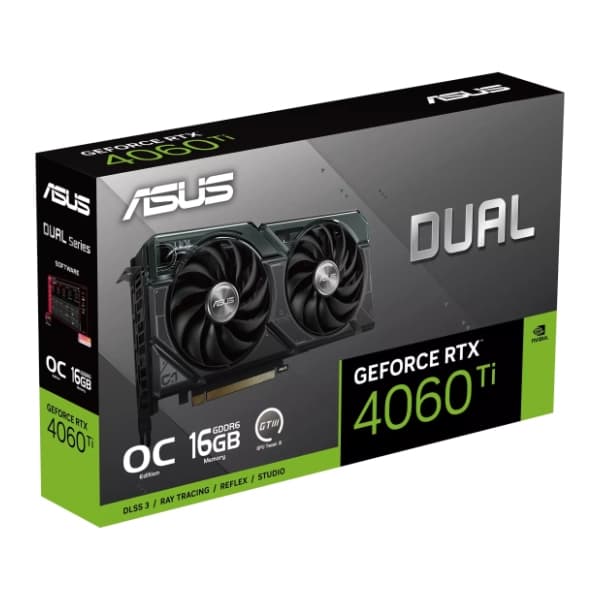 ASUS nVidia GeForce RTX 4060 Ti DUAL OC Edition 16GB GDDR6 128-bit grafička kartica 12