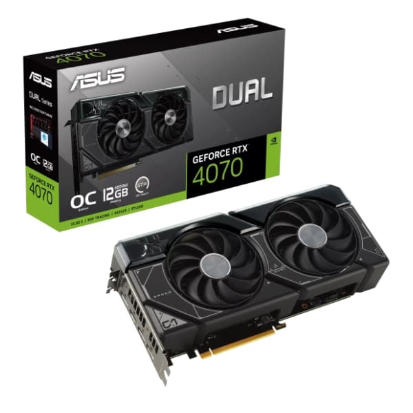 ASUS nVidia GeForce RTX 4070 DUAL OC Edition 12GB GDDR6X 192-bit grafička kartica 0