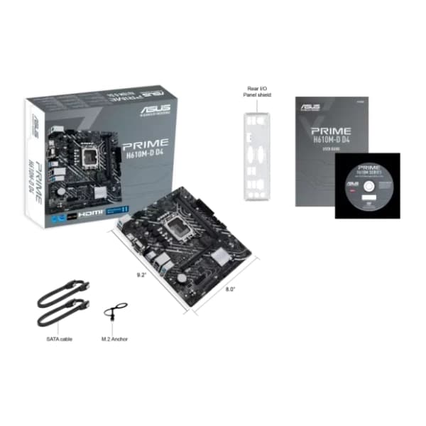 ASUS PRIME H610M-D D4 matična ploča 6