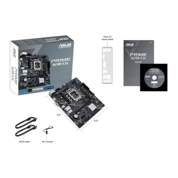ASUS PRIME H610M-K D4 matična ploča 6
