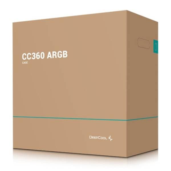 DeepCool kućište CC360 ARGB crno 10