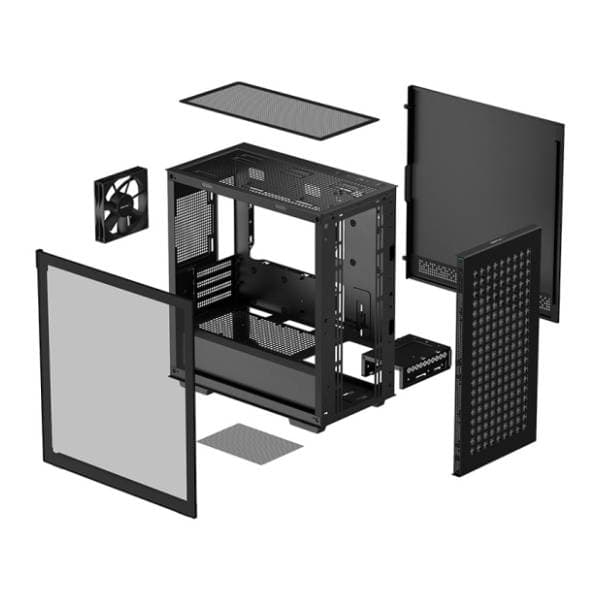 DeepCool kućište CH370 crno 10