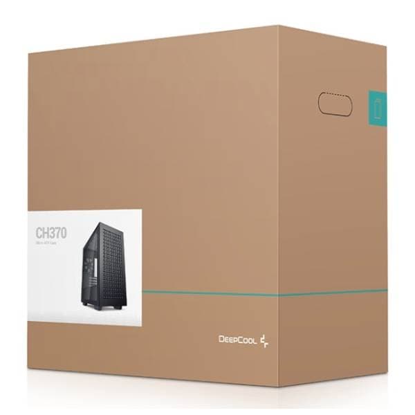 DeepCool kućište CH370 crno 12
